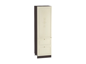 Шкаф пенал с 1-ой дверцей и 2-мя ящиками Верcаль 600 (для верхних шкафов высотой 720)